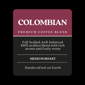 COPPER MOON COLOMBIAN BLEND SINGLE CUP - MEDIUM ROAST - 12 ADET