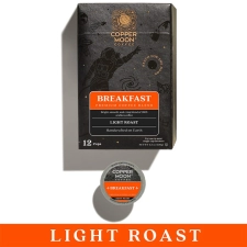 COPPER MOON BREAKFAST SINGLE CUP - LIGHT ROAST - 12 ADET