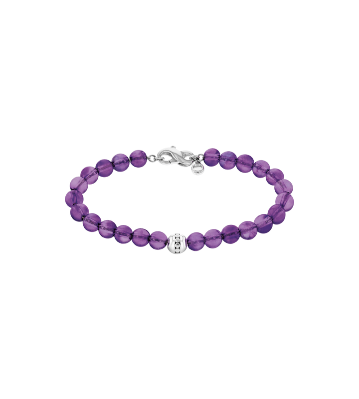 MOVADO WOMEN'S BEADED BRACELET - PURPLE