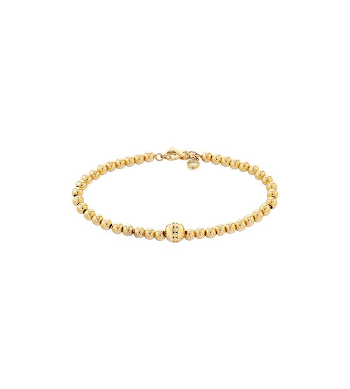 MOVADO WOMEN'S BEADED BRACELET - GOLD