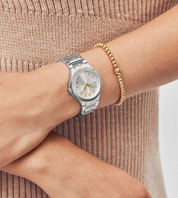 MOVADO WOMEN'S BEADED BRACELET - GOLD