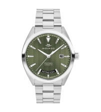 MOVADO HERITAGE SERIES DATRON AUTOMATIC - GREEN SUPER-LUMINNOVA WITH INDEX