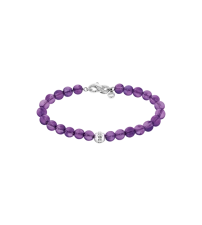 MOVADO WOMEN'S BEADED BRACELET - PURPLE