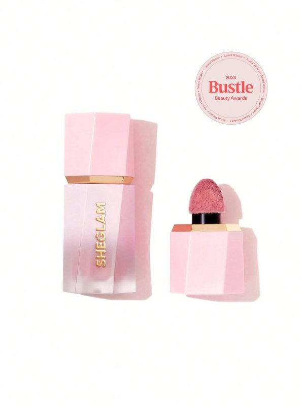 SHEGLAM COLOR BLOOM DAYGLOW LIQUID BLUSH SHIMMER FINISH - LOVE CAKE