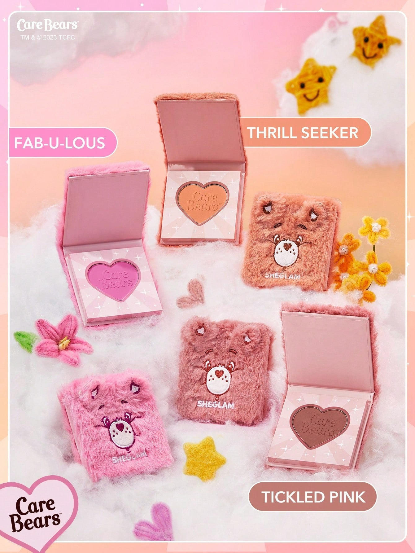 SHEGLAM CARE BEARS COLLECTION SET