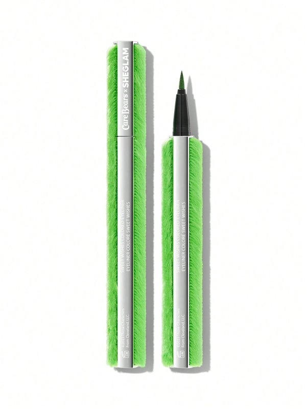 SHEGLAM CARE BEARS SWEET WISHES COLORED EYELINER - LUCKY DAY - GREEN