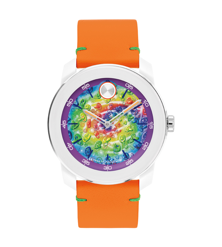 KENNY SCHARF X MOVADO - PURPLE WITH INDEX