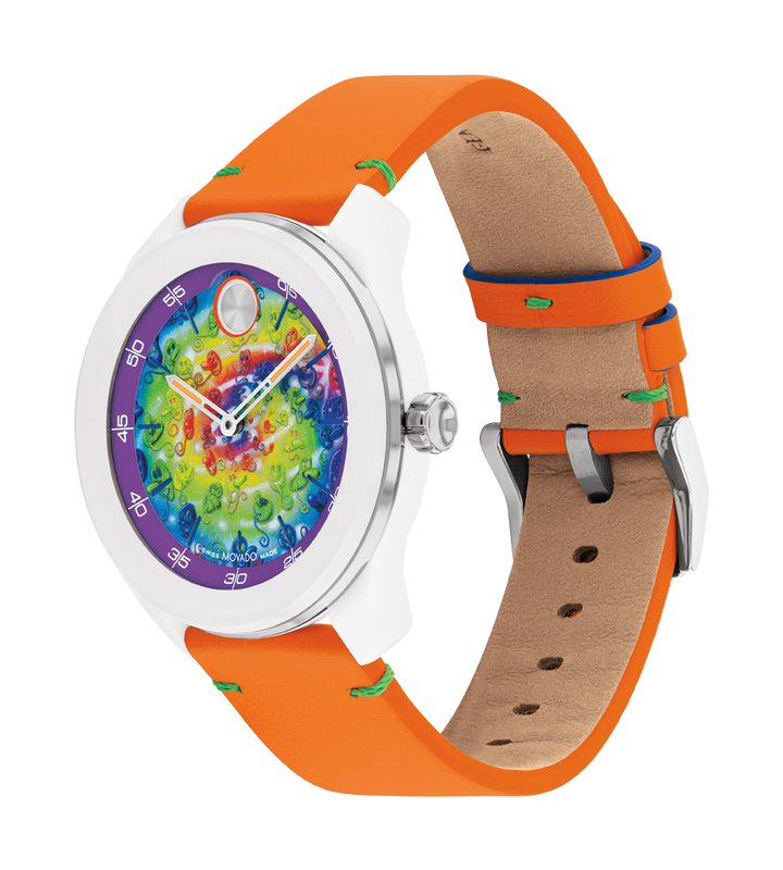 KENNY SCHARF X MOVADO - PURPLE WITH INDEX