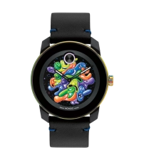 KENNY SCHARF X MOVADO - BLACK WITH INDEX