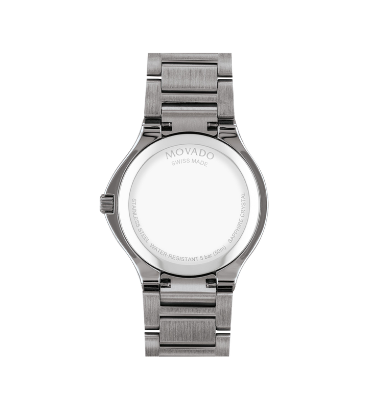MOVADO SE - GREY MOTHER OF PEARL WITH INDEX