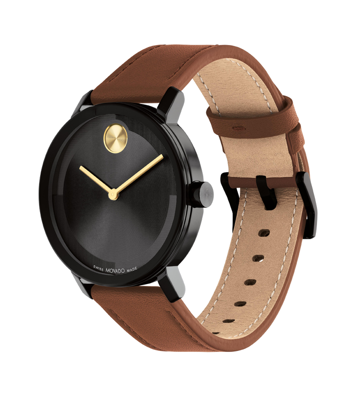MOVADO BOLD EVOLUTION 2.0 - BLACK MUSEUM WITH FLAT DOT
