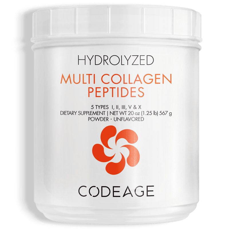 CODEAGE 5 TYPES COLLAGEN MULTI PROTEIN POWDER LARGE - 20 OZ