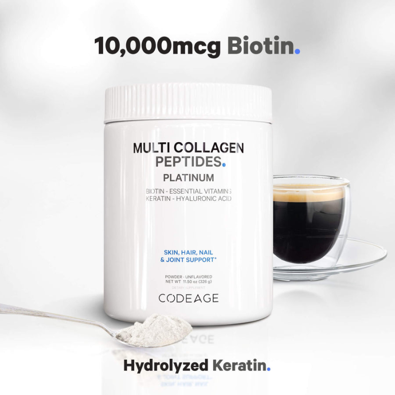 CODEAGE MULTI COLLAGEN PEPTIDES POWDER PLATINUM - 11.50 OZ
