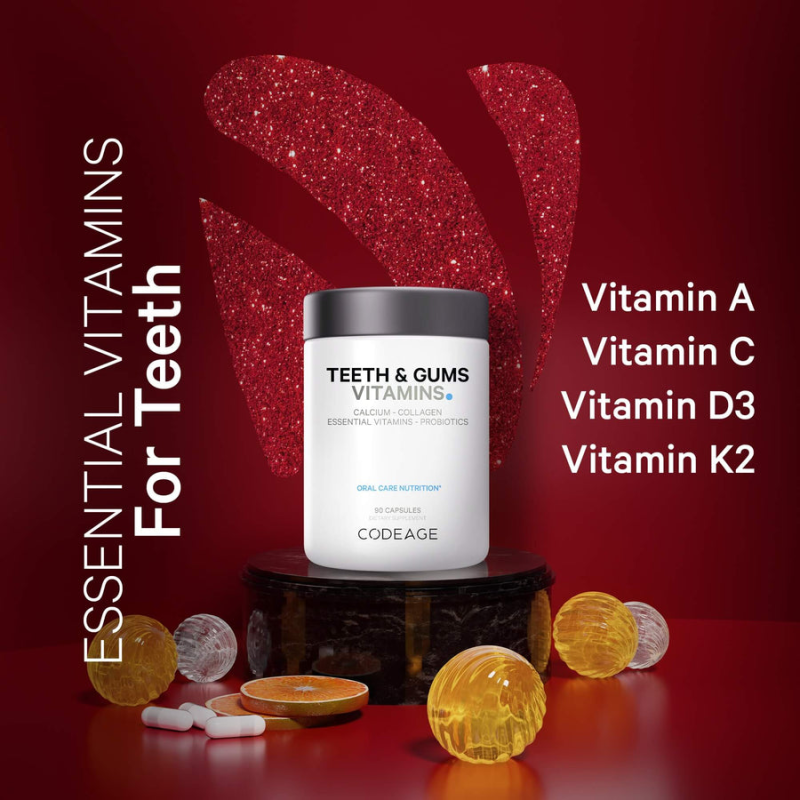CODEAGE TEETH & GUMS VITAMINS - 90 KAPSUL