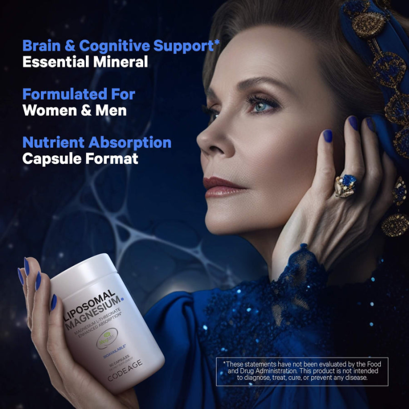 CODEAGE LIPOSOMAL MAGNESIUM L-THREONATE - 90 KAPSUL