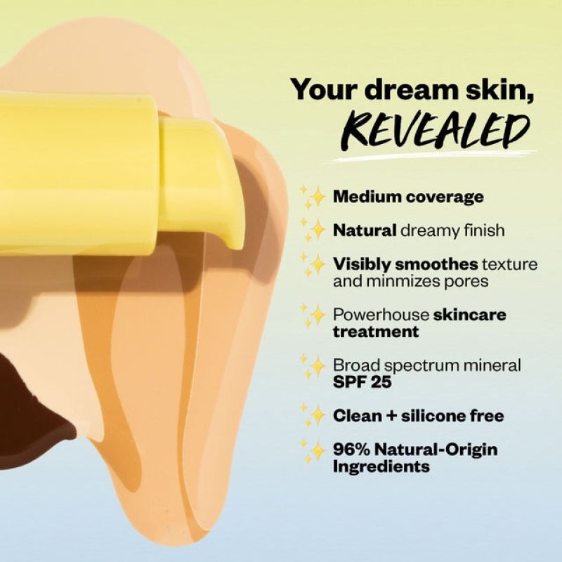 KOSAS REVEALER SKIN-IMPROVING FOUNDATION SPF 25 - VERY LIGHT NEUTRAL 100