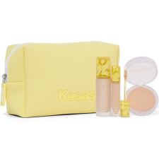 BEST SKIN EVER SET - FULL-SIZE FOUNDATION + CONCEALER + SETTING POWDER + BAG
