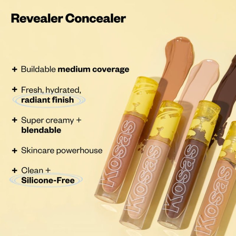 BEST SKIN EVER SET - FULL-SIZE FOUNDATION + CONCEALER + SETTING POWDER + BAG