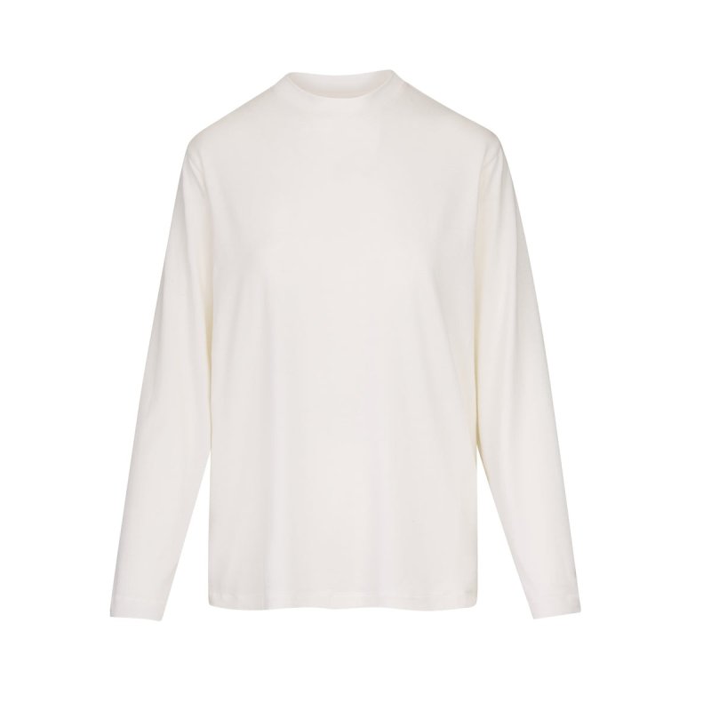 SKIMS BOYFRIEND LONG SLEEVE T-SHIRT - MARBLE