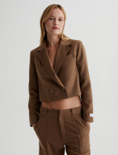 AG JEANS EMRATA X AG BERLIN BLAZER - UMBER