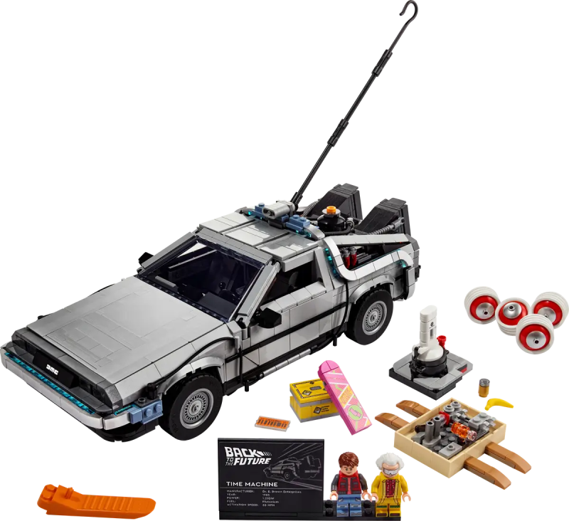 LEGO BACK TO THE FUTURE TIME MACHINE