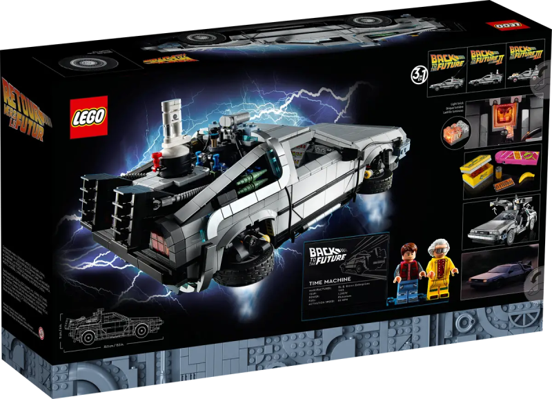 LEGO BACK TO THE FUTURE TIME MACHINE