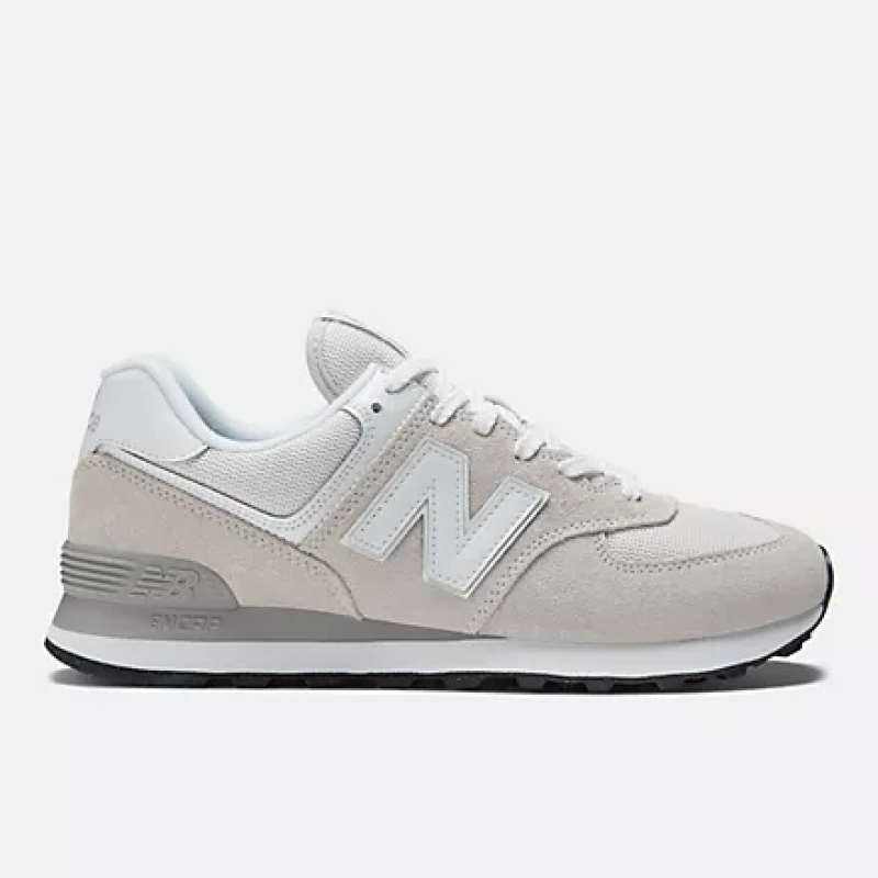 NEW BALANCE MEN'S 574 CORE - NIMBUS CLOUD WITH WHITE