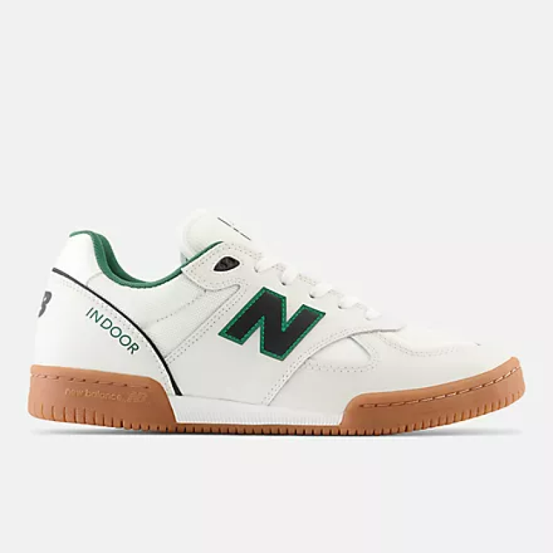 NEW BALANCE UNISEX NB NUMERIC TOM KNOX 600 - WHITE WITH GREEN
