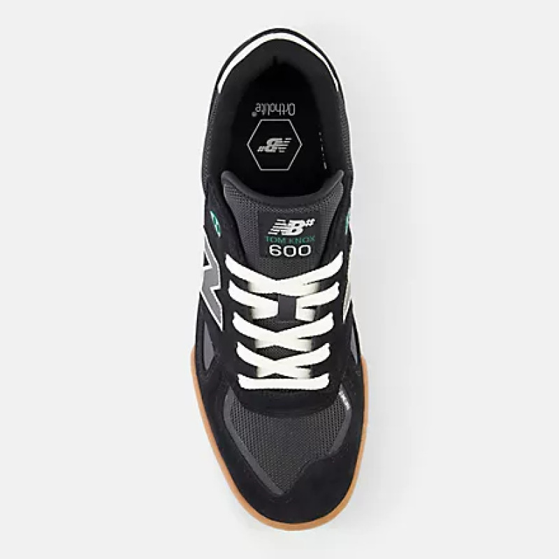 NEW BALANCE UNISEX NB NUMERIC TOM KNOX 600 - BLACK WITH WHITE