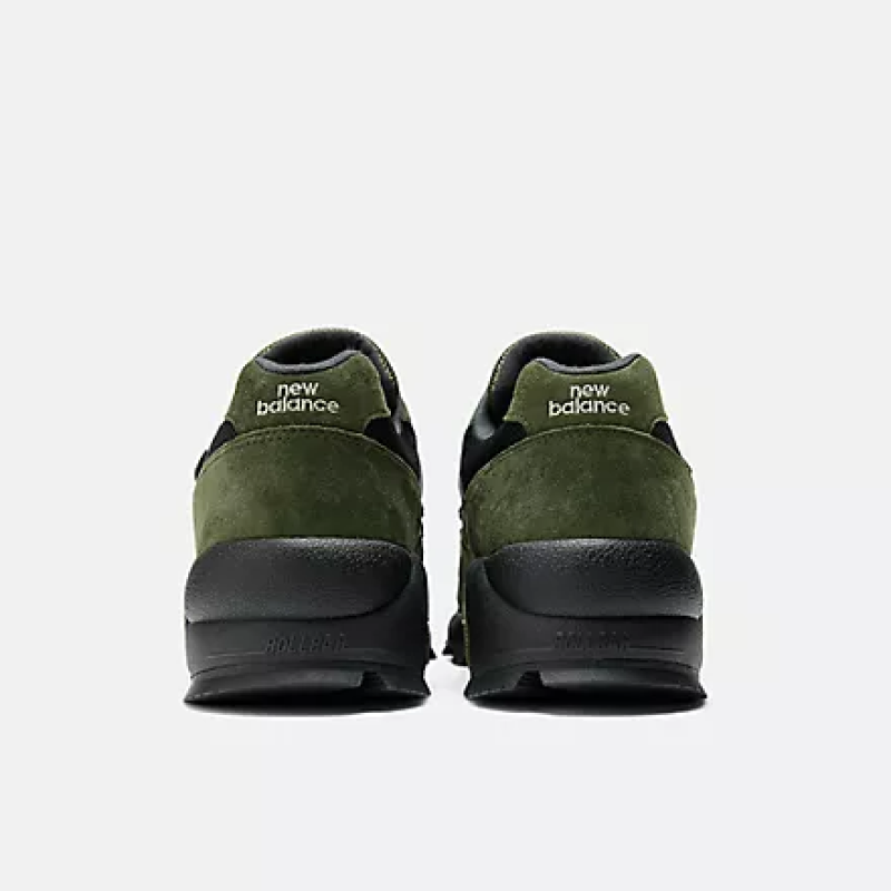 NEW BALANCE MEN'S 580 - KOMBU WITH BLACK AND HOT MARIGOLD