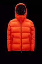MONCLER X ADIDAS ORIGINALS ALPBACH SHORT DOWN JACKET - ORANGE