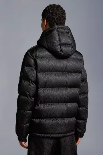 Moncler Adidas Alpbach Short Down Jacket Black - Limited Edition
