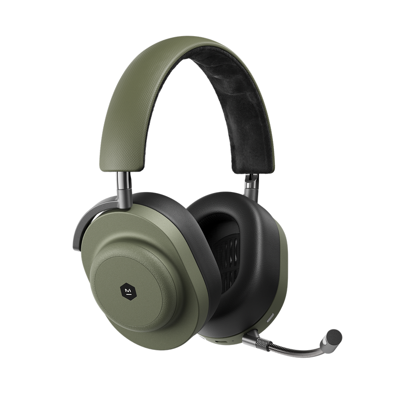 MASTER & DYNAMIC MG20 WIRELESS GAMING HEADPHONES - MOSS GREEN
