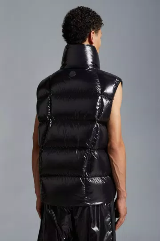 MONCLER X ADIDAS ORIGINALS BOZON DOWN VEST - BLACK