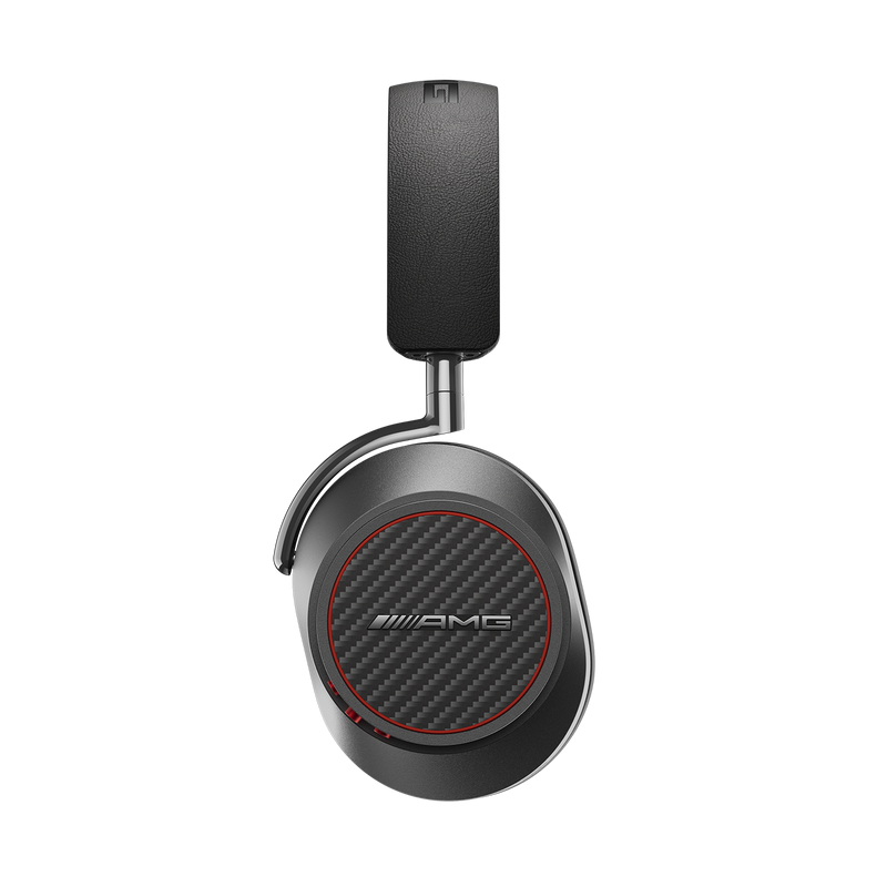 MASTER & DYNAMIC MW75 MERCEDES-AMG ACTIVE NOISE-CANCELLING TRUE WIRELESS EARPHONES - BLACK METAL / BLACK LEATHER