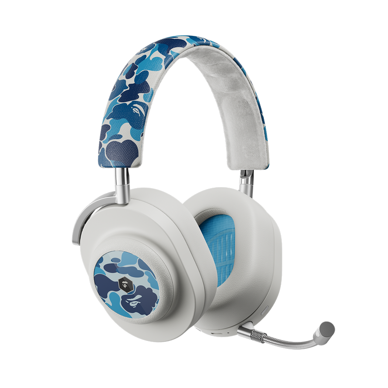MASTER & DYNAMIC MG20 BAPE WIRELESS GAMING HEADPHONES - BLUE CAMO