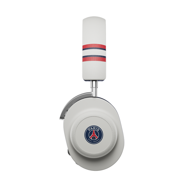 MASTER & DYNAMIC MG20 PARIS SAINT-GERMAIN WIRELESS GAMING HEADPHONES - WHITE / GRAPHITE GREY