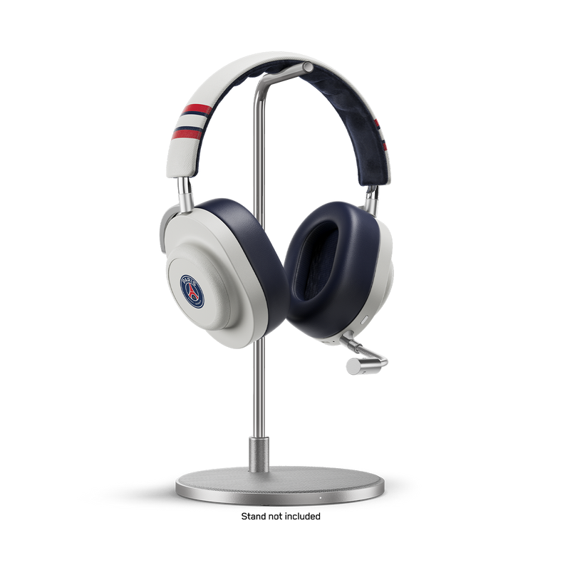 MASTER & DYNAMIC MG20 PARIS SAINT-GERMAIN WIRELESS GAMING HEADPHONES - WHITE / GRAPHITE GREY
