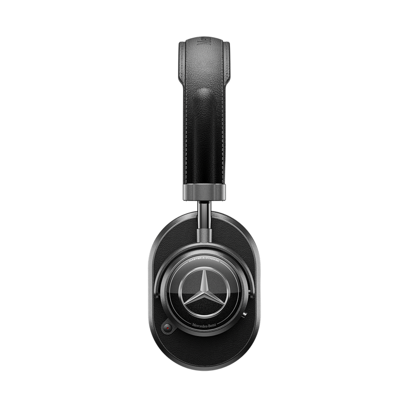 MASTER & DYNAMIC MW65 MERCEDES-BENZ WIRELESS HEADPHONES - BLACK METAL / BLACK LEATHER