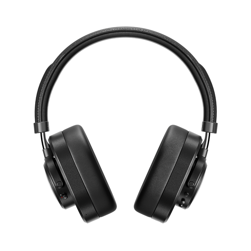 MASTER & DYNAMIC MW65 MERCEDES-BENZ WIRELESS HEADPHONES - BLACK METAL / BLACK LEATHER