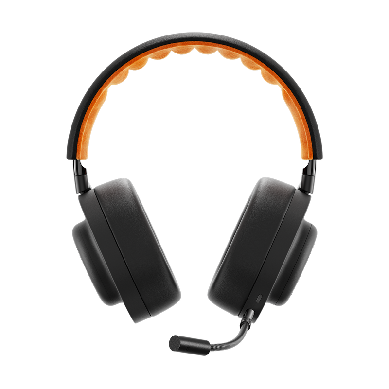 MASTER & DYNAMIC MG20 BUGATTI WIRELESS GAMING HEADPHONES - NOCTURNE / JET ORANGE