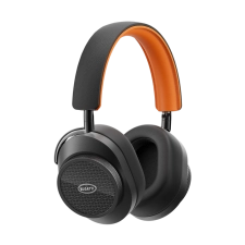 MASTER & DYNAMIC MW75 BUGATTI ACTIVE NOISE-CANCELLING WIRELESS HEADPHONES - NOCTURNE / JET ORANGE