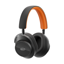 MASTER & DYNAMIC MW75 BUGATTI ACTIVE NOISE-CANCELLING WIRELESS HEADPHONES - NOCTURNE / JET ORANGE