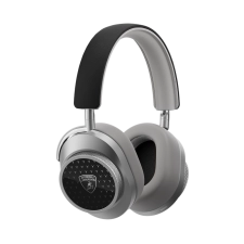 MASTER & DYNAMIC MW75 AUTOMOBILI LAMBORGHINI  WIRELESS HEADPHONES - SILVER/BLACK AND WHITE