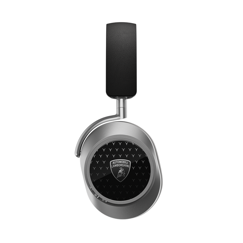 MASTER & DYNAMIC MW75 AUTOMOBILI LAMBORGHINI  WIRELESS HEADPHONES - SILVER/BLACK AND WHITE