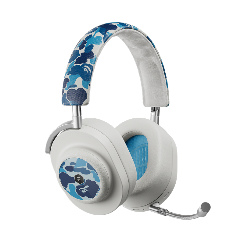 MASTER & DYNAMIC MG20 BAPE WIRELESS GAMING HEADPHONES - BLUE CAMO