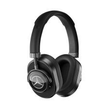 MASTER & DYNAMIC MW65 MERCEDES-BENZ WIRELESS HEADPHONES - BLACK METAL / BLACK LEATHER