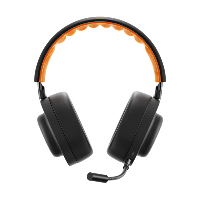 MASTER & DYNAMIC MG20 BUGATTI WIRELESS GAMING HEADPHONES - NOCTURNE / JET ORANGE