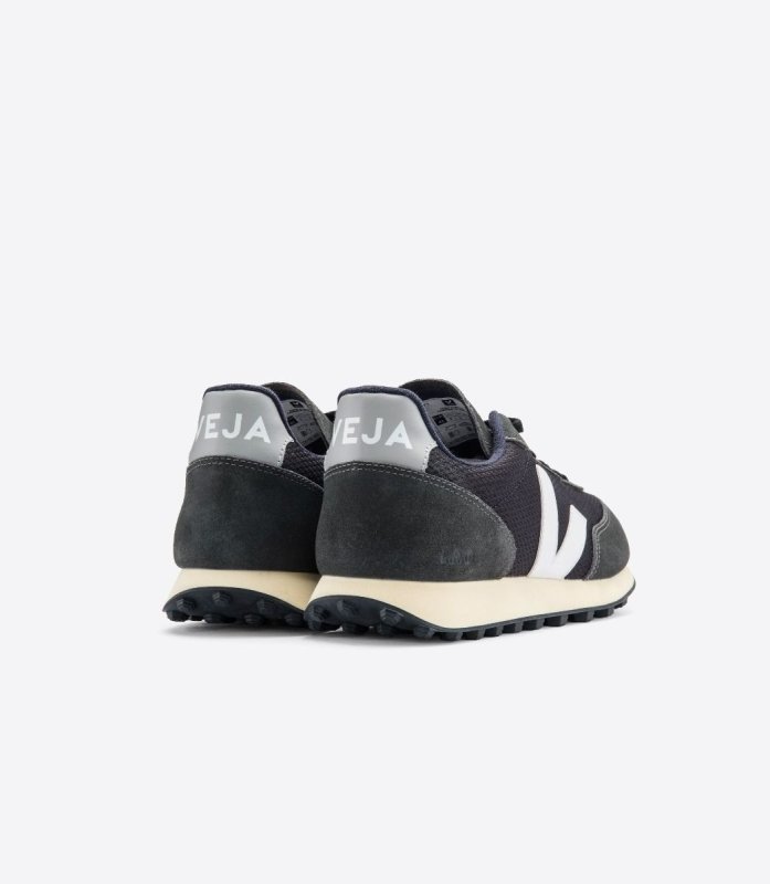 VEJA RIO BRANCO ALVEOMESH BLACK WHITE OXFORD GREY