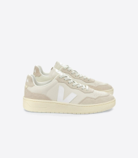 VEJA V-90 LEATHER PIERRE WHITE